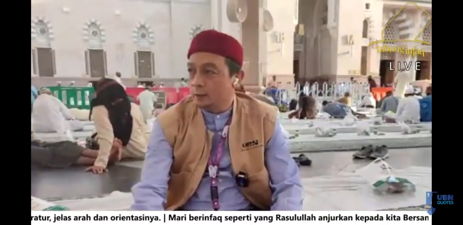 Umrah Ramadhan, Ustaz Bachtiar Nasir Berpesan dari Madinah